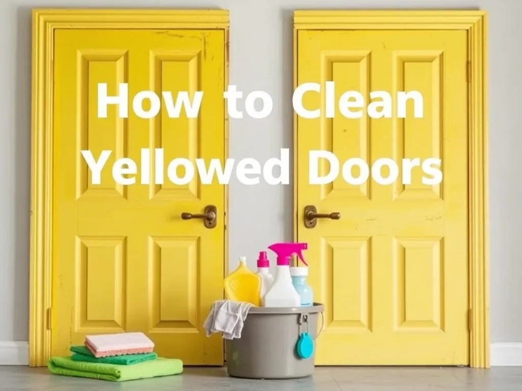 Czym wyczyścić zżółknięte drzwi? 7 skutecznych metod na przywrócenie blasku