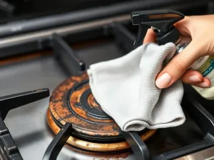 Czym wyczyścić przypalone palniki kuchenki gazowej? Sprawdzone metody