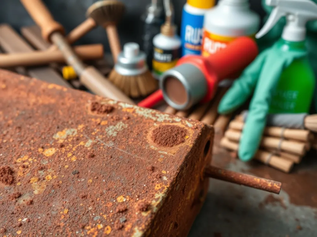 Czym wyczyścić rdzę z metalu? Skuteczne metody i porady