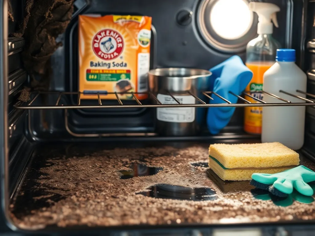 Czym wyczyścić przypalony piekarnik? Sprawdzone metody i porady