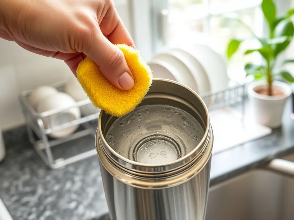 Czym wyczyścić termos ze stali nierdzewnej? Sprawdzone metody