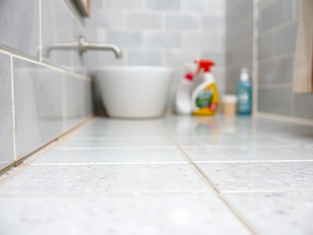 Czym wyczyścić płytki w łazience? Najlepsze metody i porady