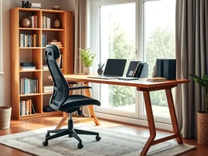 Jak stworzyć ergonomiczne biuro w domu?