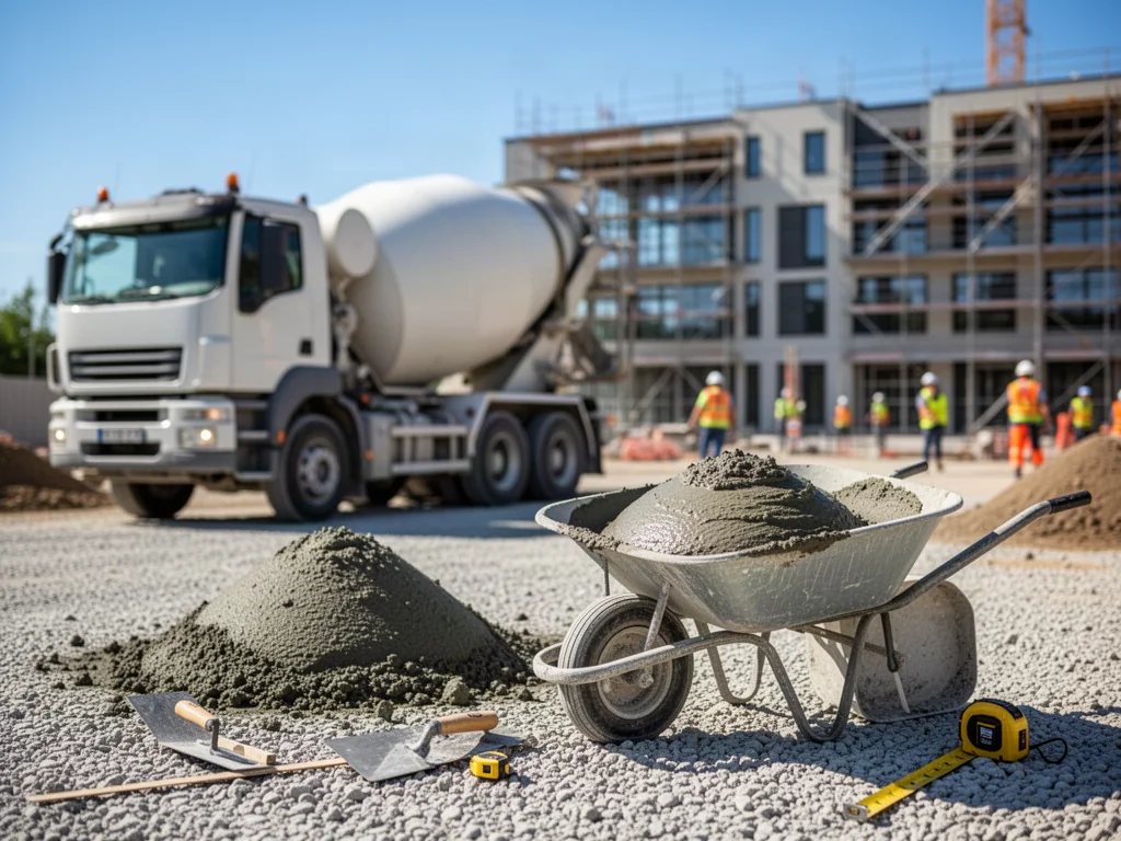 Betoniarnia w okolicach Łodzi – jak wybrać dostawcę betonu do inwestycji budowlanej?